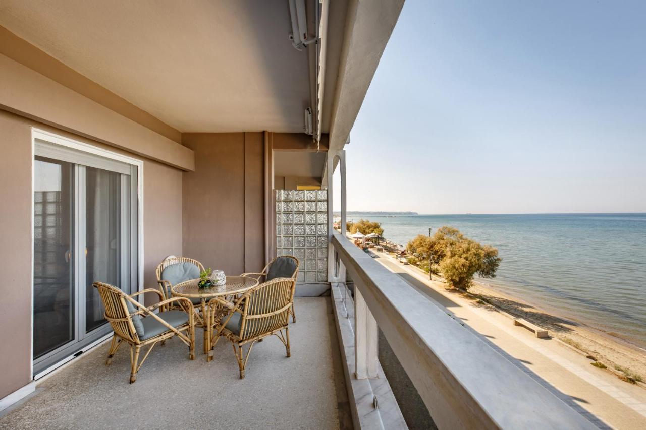 Metaxa Seafront Apartment Peraía Eksteriør bilde